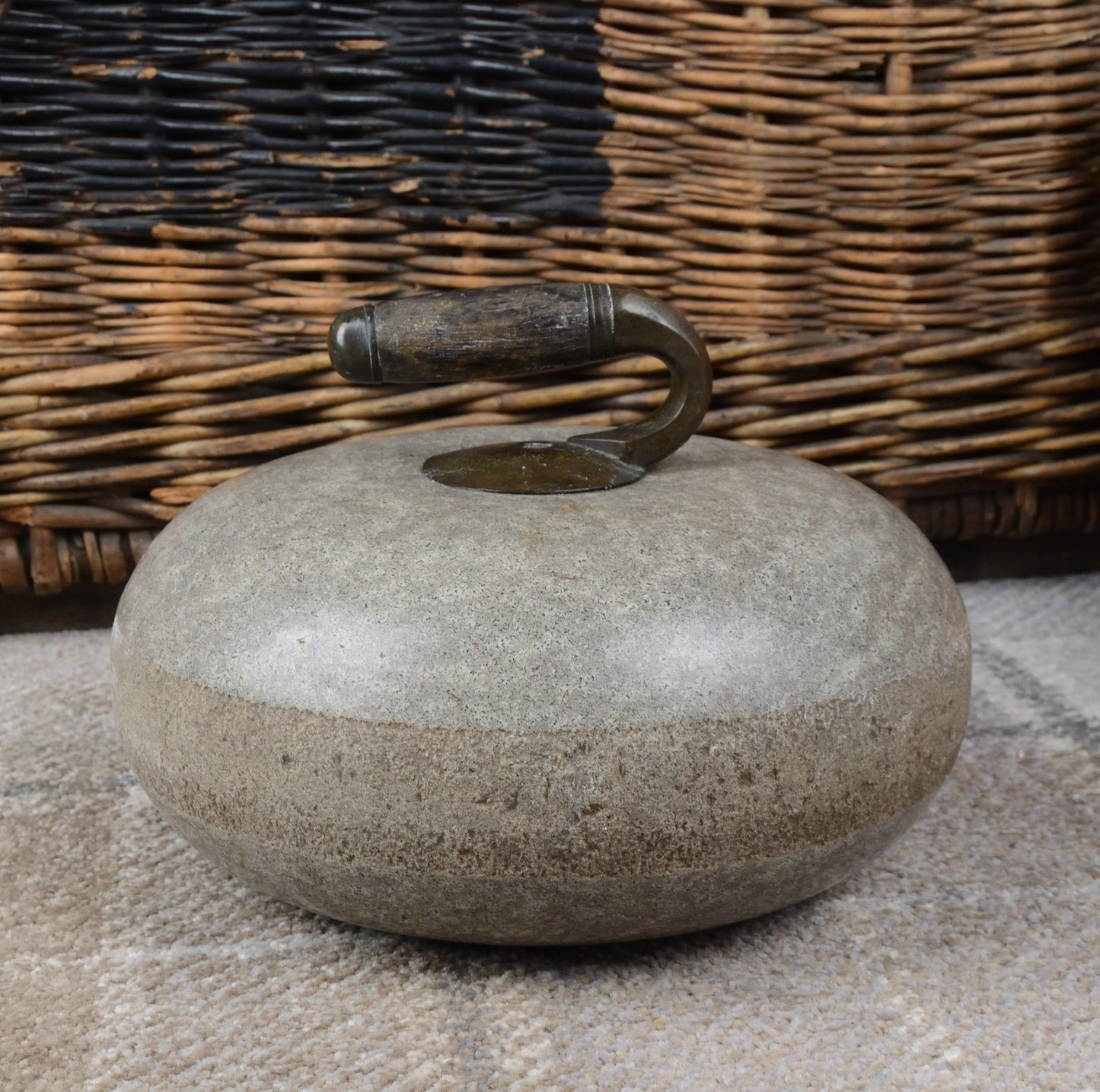 A 19th Century Scottish Curling Stone