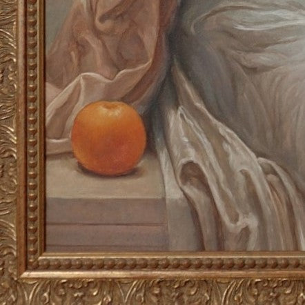 After Charles Edward Perugini 'Girl Reading' Oil on Canvas