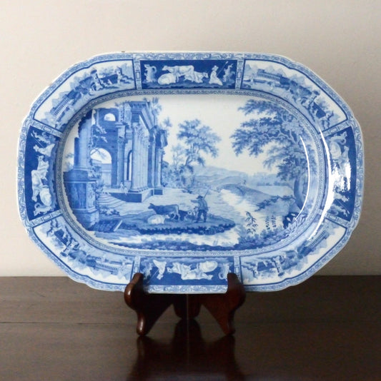A Benjamin Adams Pearlware Serving Dish