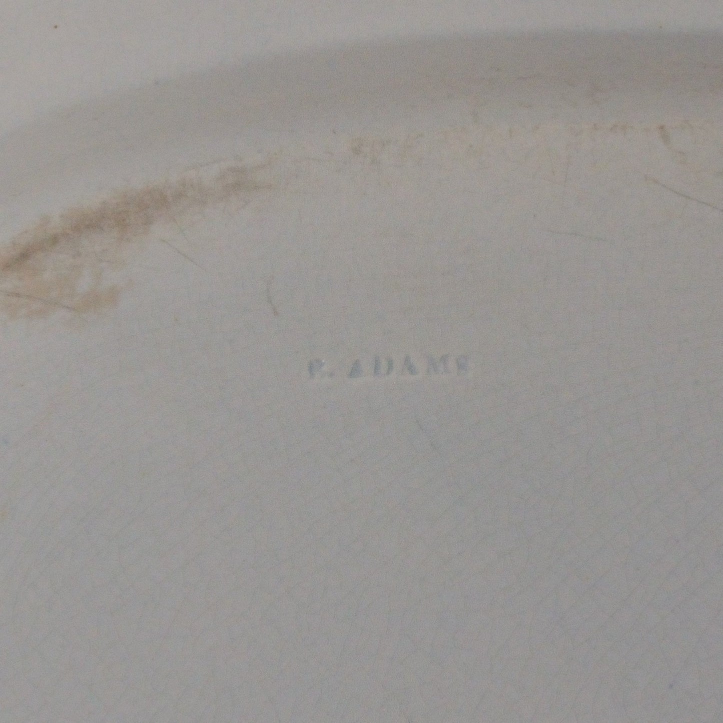 A Benjamin Adams Pearlware Serving Dish