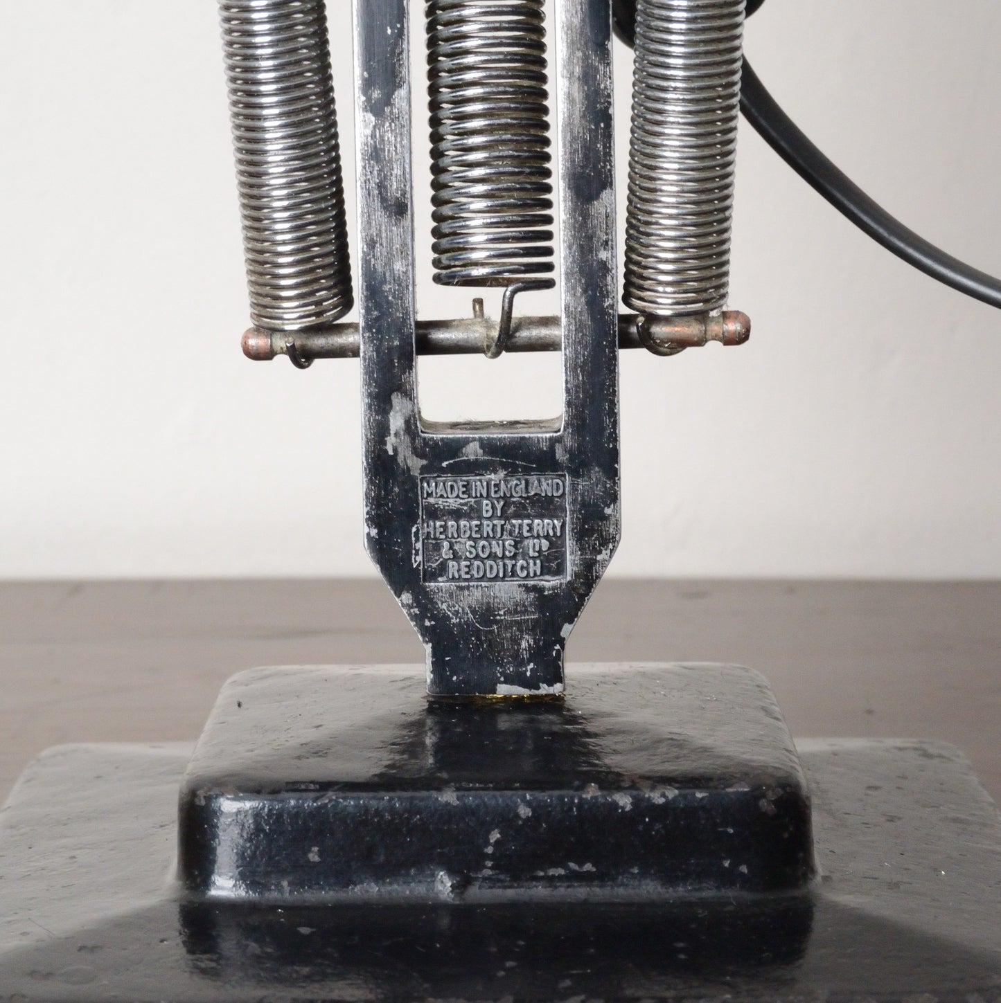 A Black Anglepoise Lamp by Herbert Terry