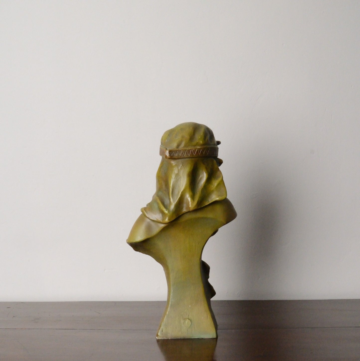 An Art Nouveau Bronzed Bust