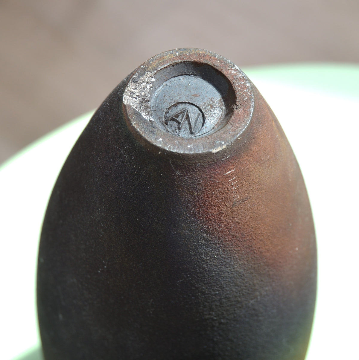 A Collection of Three Raku Conical Sculptures by Andrew Niblett