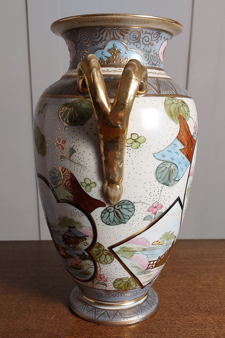 A Pair of Early 20th Century Noritake Vases