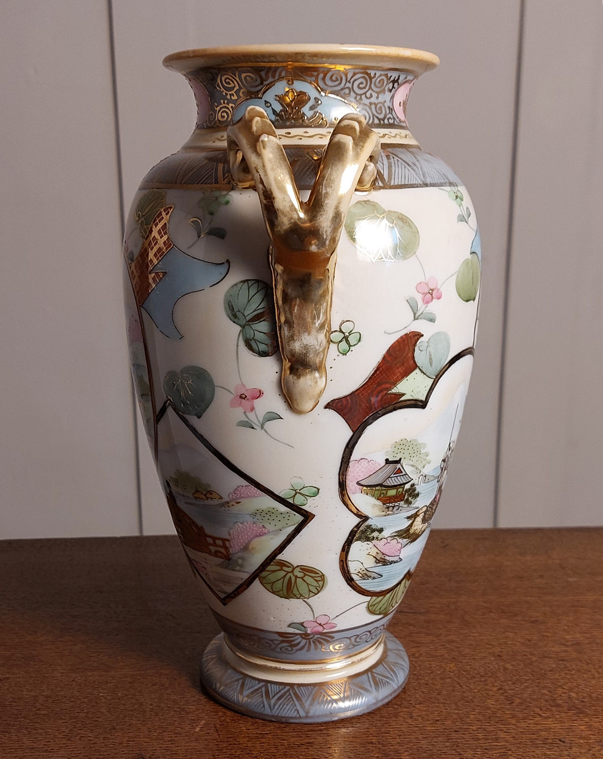 A Pair of Early 20th Century Noritake Vases
