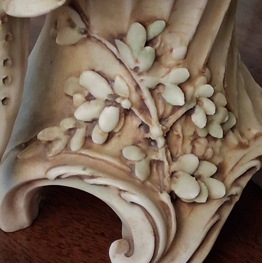 An Art Nouveau Porcelain Bust