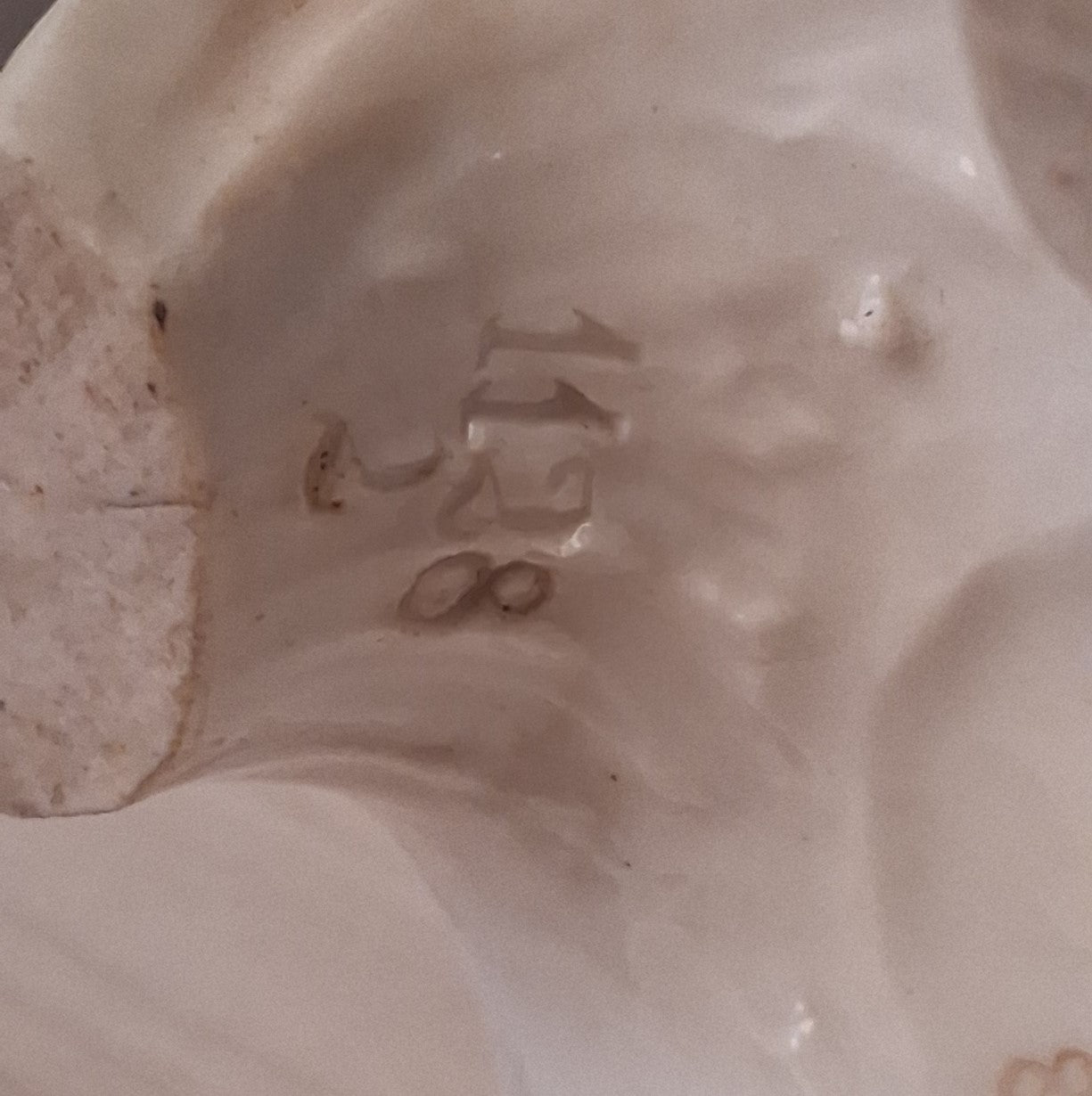An Art Nouveau Porcelain Bust