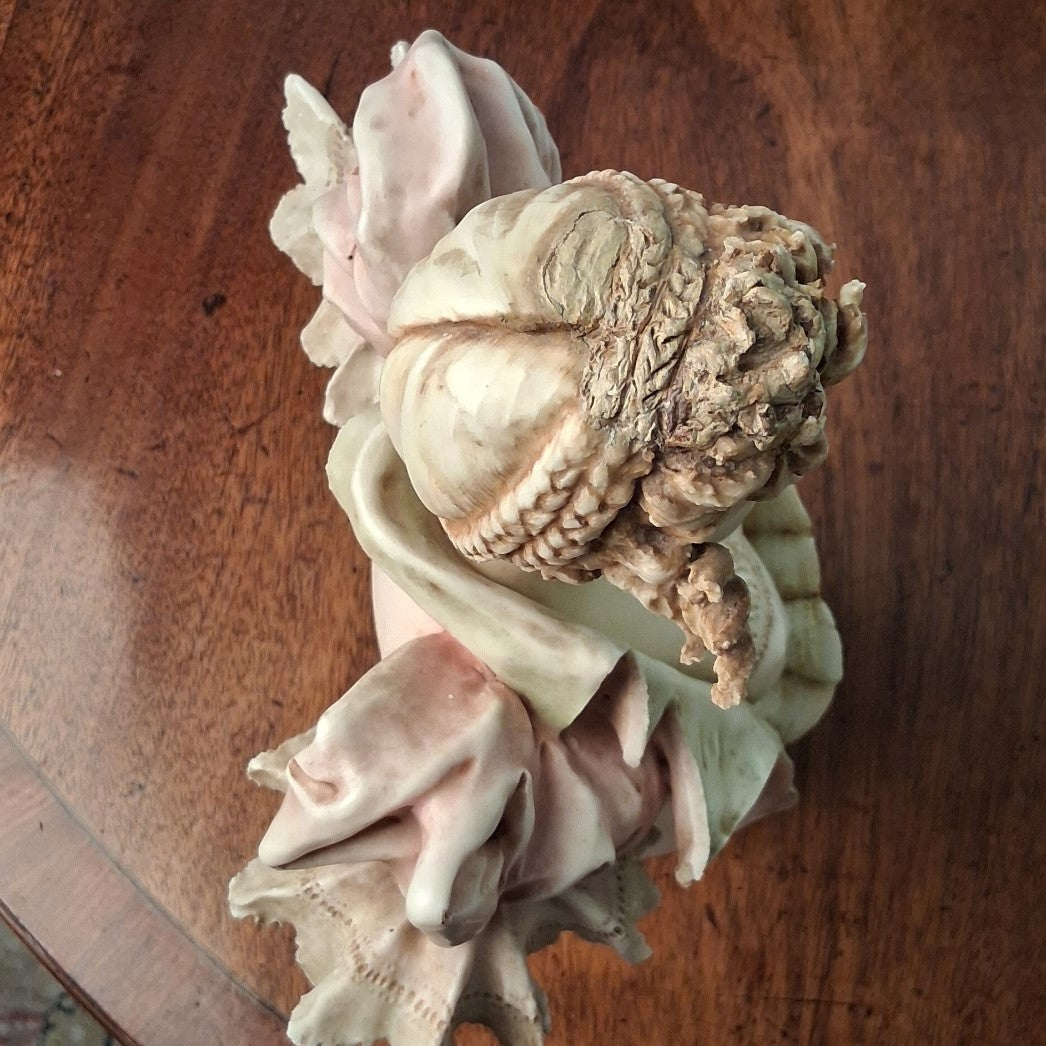 An Art Nouveau Porcelain Bust