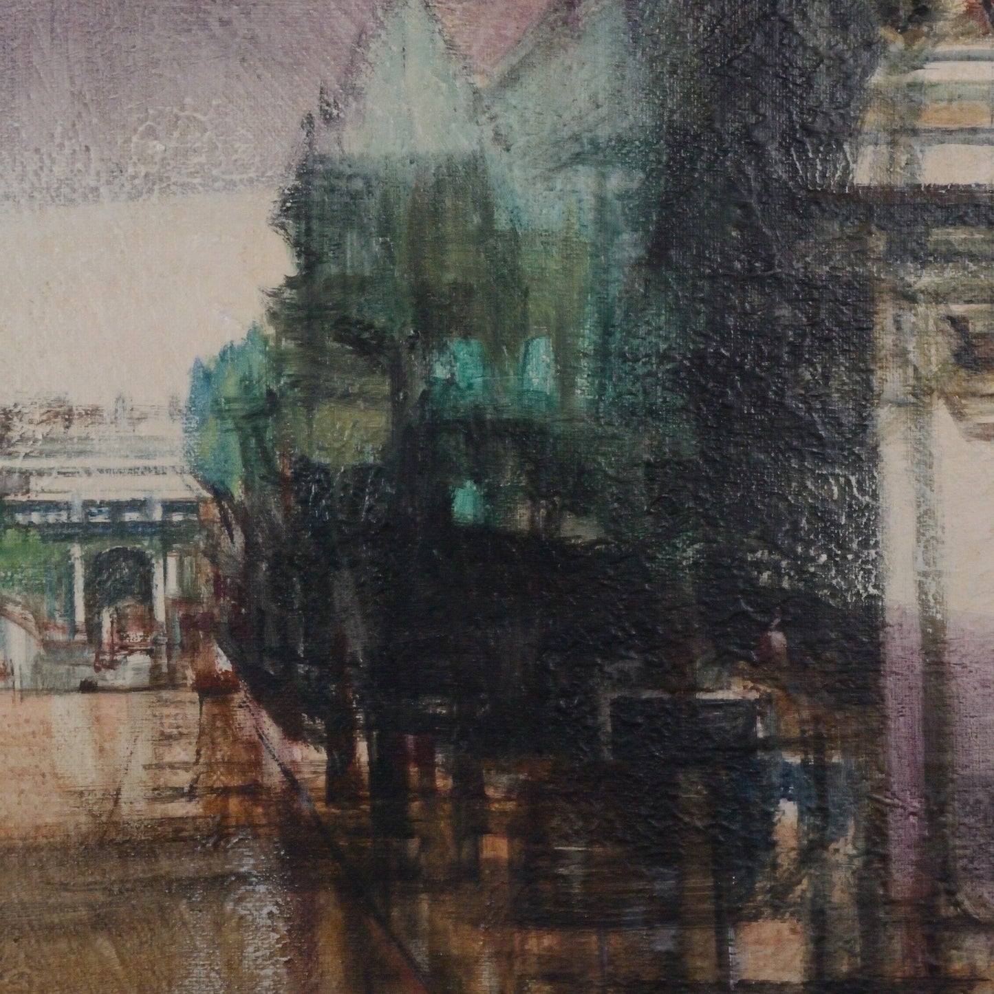 'The Mall, London' by Eric Mason (1921 - 1986) Oil on board