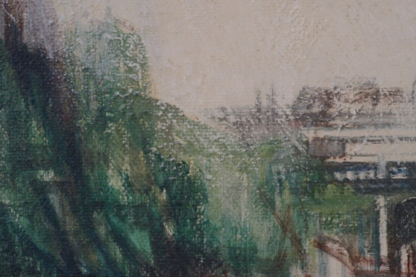 'The Mall, London' by Eric Mason (1921 - 1986) Oil on board