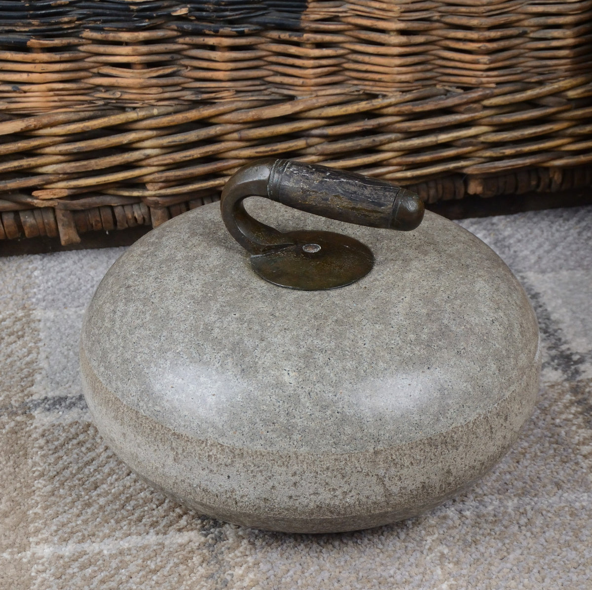 A 19th Century Scottish Curling Stone