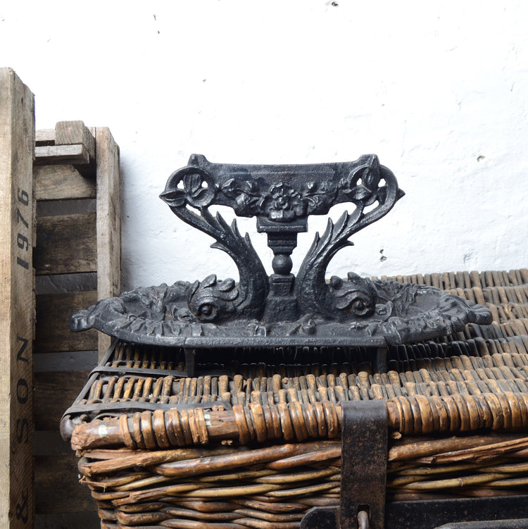 A Victorian Cast Iron Foot Scraper