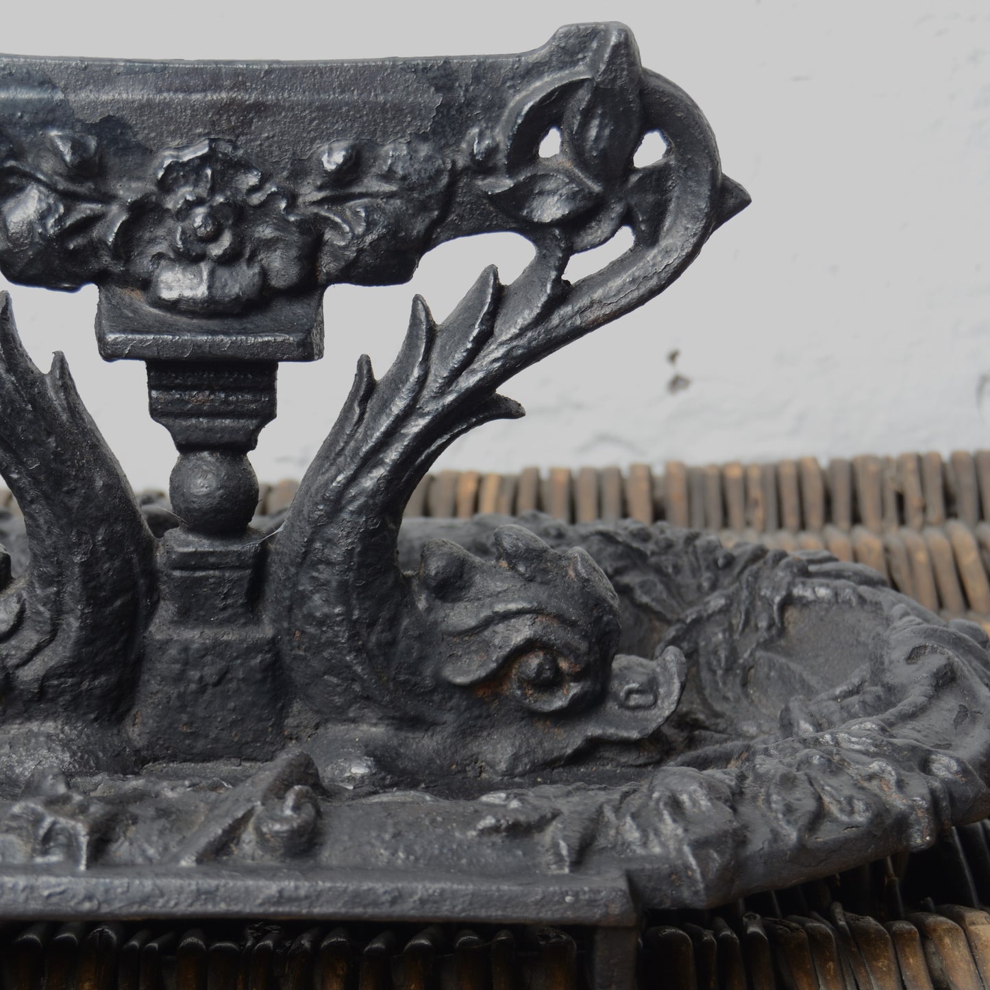 A Victorian Cast Iron Foot Scraper